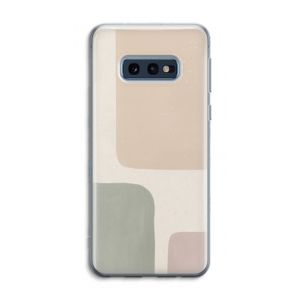 Geo #7: Samsung Galaxy S10e Transparant Hoesje