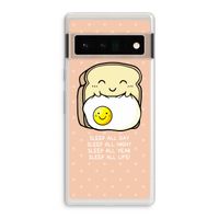 Sleep All Day: Google Pixel 6 Pro Transparant Hoesje