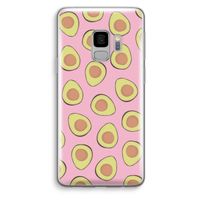 Dancing avocados: Samsung Galaxy S9 Transparant Hoesje