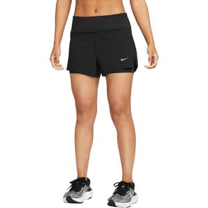 Nike Dri-FIT Swift Mid-Rise 2in1 3&apos;&apos; Short Dames