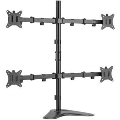Equip 650127 monitorarm vrijstaand Zwart