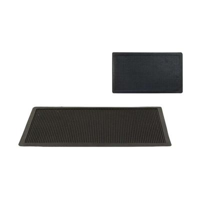 Deurmat Hidalgo Zwart Rubber 70 x 40 cm industrial