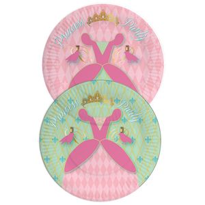 Disney Princess Borden 23cm 8 Stuks