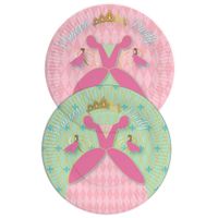 Disney Princess Borden 23cm 8 Stuks
