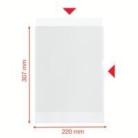 Esselte 628213 map Polypropyleen (PP) Transparant A4