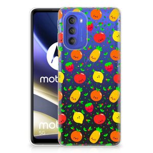 Motorola Moto G51 5G Siliconen Case Fruits