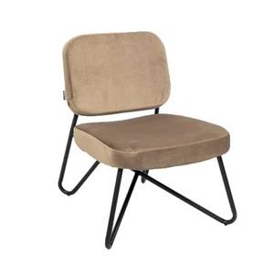 Bronx71 Velvet fauteuil Julia taupe