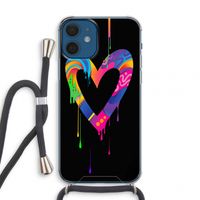Melts My Heart: iPhone 12 mini Transparant Hoesje met koord