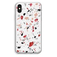 Terrazzo N°12: iPhone XS Transparant Hoesje