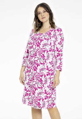 Yoek Jurk PINK ROSE | Roze | Maat 50/52