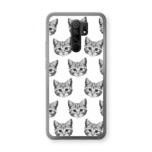 Kitten: Xiaomi Redmi 9 Transparant Hoesje