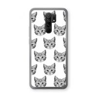 Kitten: Xiaomi Redmi 9 Transparant Hoesje