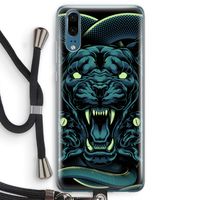 Cougar and Vipers: Huawei P20 Transparant Hoesje met koord