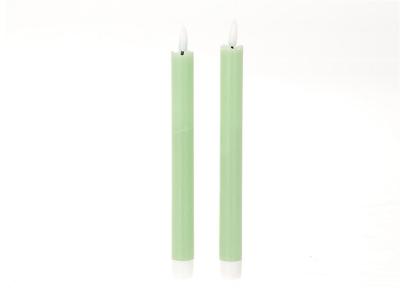 Dinerkaars LED vlam 24.5cm groen