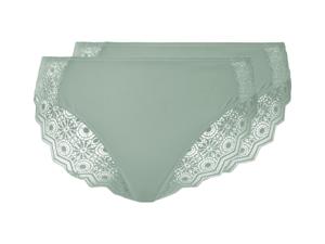 esmara 2 dames slips (Groen, L (44/46))