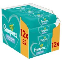 Pampers Fresh Clean Babydoekjes 12 Verpakkingen = 624 Doekjes - thumbnail