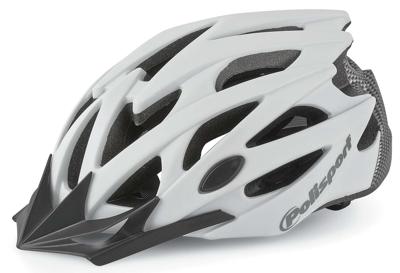 Fietshelm Polisport Twig M 55-58 cm - wit / mat carbon