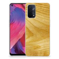 OPPO A93 5G | Bumper Hoesje | Licht Hout