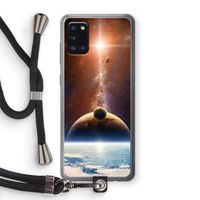 Omicron 2019: Samsung Galaxy A31 Transparant Hoesje met koord
