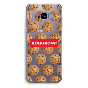 Koekerond: Samsung Galaxy S8 Plus Transparant Hoesje