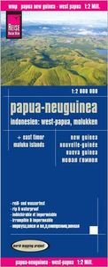 Wegenkaart - landkaart Papua New Guinea - Papua Nieuw Guinea - West Pa