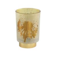 PTMD tafellamp besh m op batterij goudkleurig 15 cm | 6 stuks