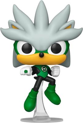 DC's Justice League and Sonic the Hedgehog POP! Movies Vinyl Figures Silver/GL 9 cm DC's Justice League and Sonic the Hedgehog POP! Movies Vinyl Figures Silver/GL 9 cm
