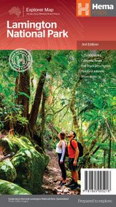 Wegenkaart - landkaart Lamington National Park | Hema Maps