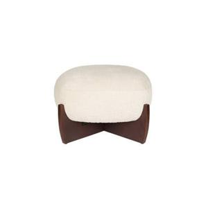 Dutchbone Emilius Poef| Hocker Beige