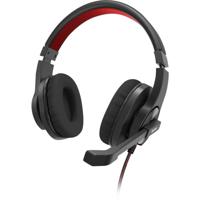 Hama On Ear headset Zwart, Rood