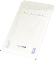 OFFICE products luchtkussenenveloppen, met stripsluiting, 150 x 215 mm, wit, pak van 5 stuks