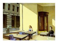 Kunstdruk Edward Hopper Sunlight in a Cafeteria 40x30cm