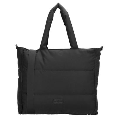 Beagles Puffer Handtas/Schoudertas Calvia Zwart