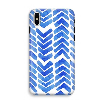 Blauwe pijlen: iPhone X Tough Case