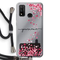 Hartjes en kusjes: Huawei P Smart (2020) Transparant Hoesje met koord
