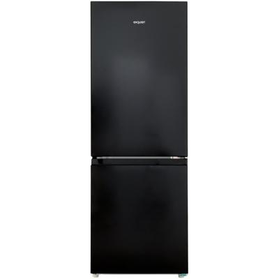 Exquisit KGC232-60-010CB Koel-vriescombinatie Zwart