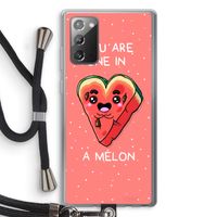 One In A Melon: Samsung Galaxy Note 20 / Note 20 5G Transparant Hoesje met koord