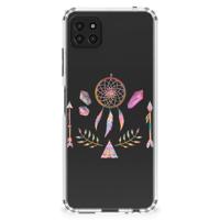 Samsung Galaxy A22 5G Stevig | Bumper Hoesje | Boho Dreamcatcher