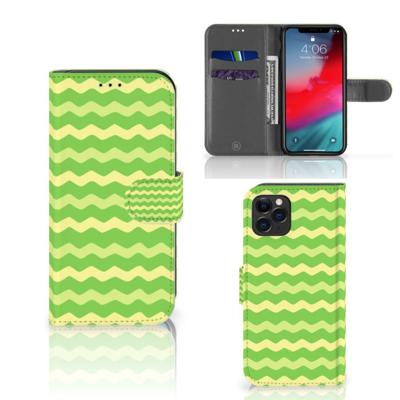 Apple iPhone 11 Pro | Telefoon Hoesje | Waves Green