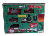 Kersttreinset 22-dlg met muziek+licht Kersttreinset 22-dlg met muziek+licht
