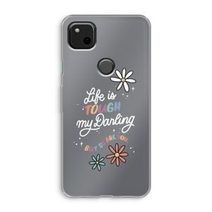Tough Life: Google Pixel 4a Transparant Hoesje