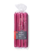 HEMA Lange Huishoudkaarsen Ø2.2x29 - 12 Stuks Roze (roze)