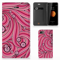 iPhone 7 | 8 | SE (2020) | SE (2022) Bookcase Swirl Pink