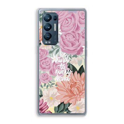 Kindness matters: Oppo Find X3 Neo Transparant Hoesje