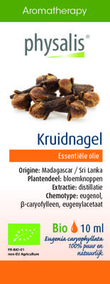Physalis Aromatherapy Essentiële Oliën Kruidnagel Olie 10ml