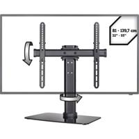 SpeaKa Professional SP-TT-05 TV-voet In hoogte verstelbaar 81,3 cm (32) - 139,7 cm (55) Kantelbaar en zwenkbaar - thumbnail