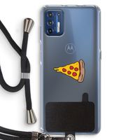 You Complete Me #1: Motorola Moto G9 Plus Transparant Hoesje met koord