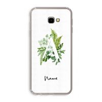 Green Brush: Samsung Galaxy J4 Plus Transparant Hoesje Green Brush: Samsung Galaxy J4 Plus Transparant Hoesje