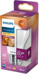 Philips Led Lamp E27 60w 806lm Peer Mat