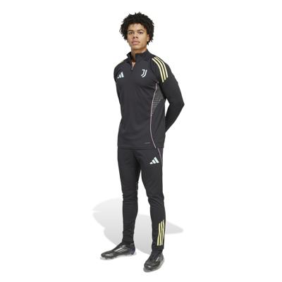 Juventus 1/4 Zip Trainingspak Senior 2025/2026 - Maat M - Kleur: Zwart | Soccerfanshop